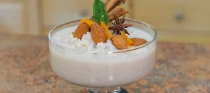 ARROZ SAN PEDRO EN LECHE DE ALMENDRA A LA NARANJA