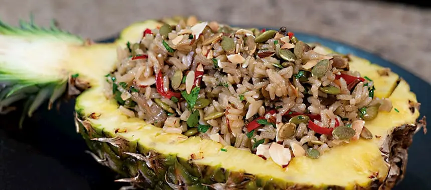 PIÑA RELLENA DE ARROZ SAN PEDRO